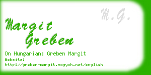 margit greben business card